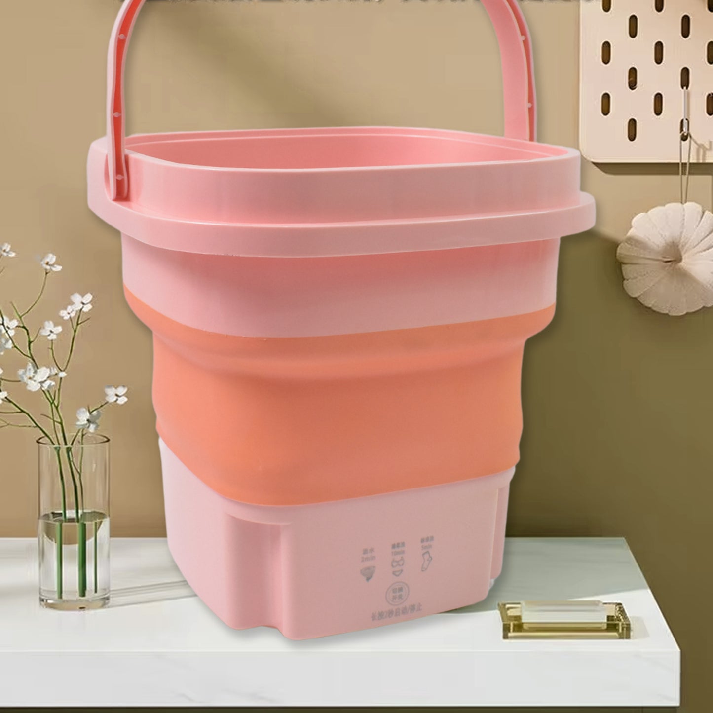 Portable Washing Machine Foldable Washer And Dryer Combo