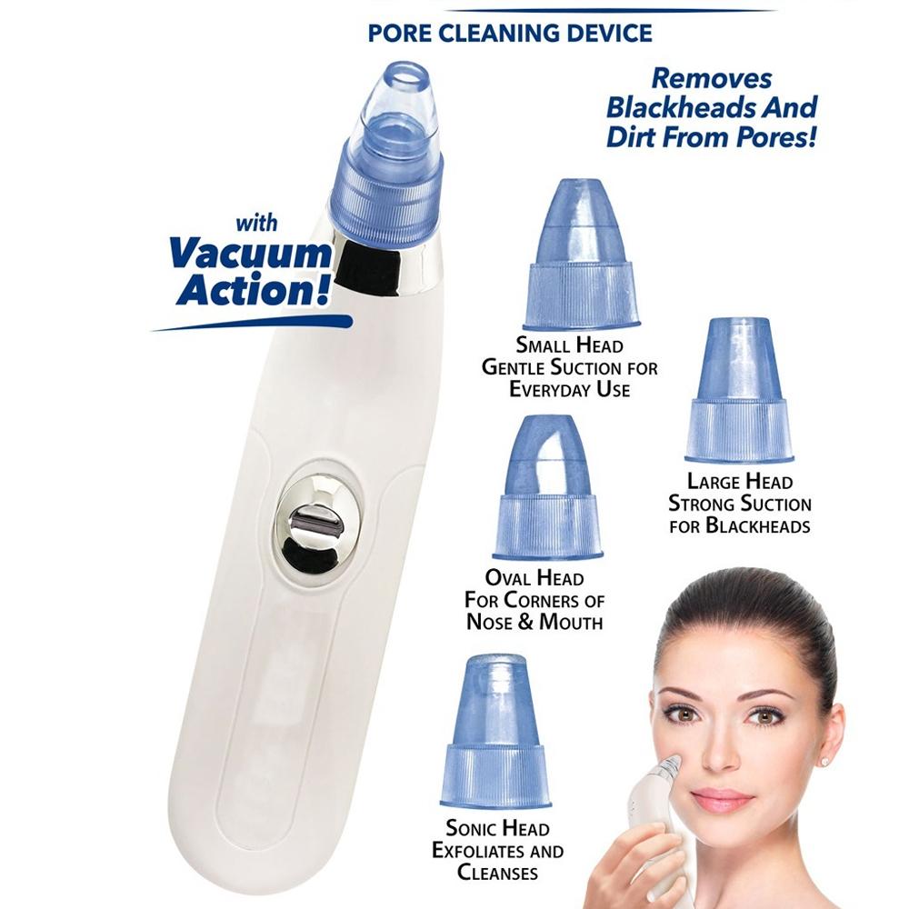 4 In 1 Blackhead Whitehead Extractor Remover Device
