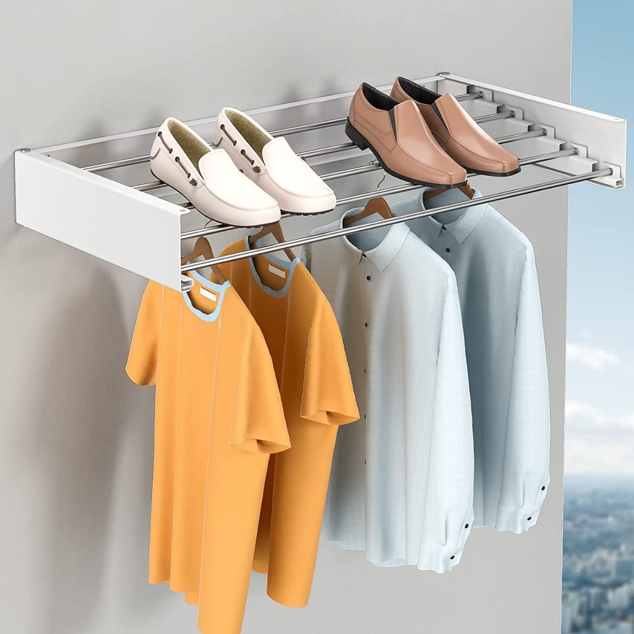 Clothes Stand for Drying - Wall Mounting