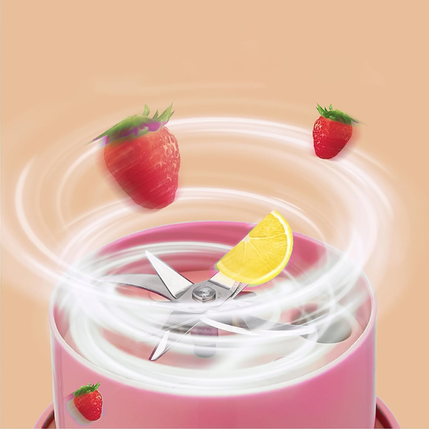 Portable Crusher Juicer With Handle