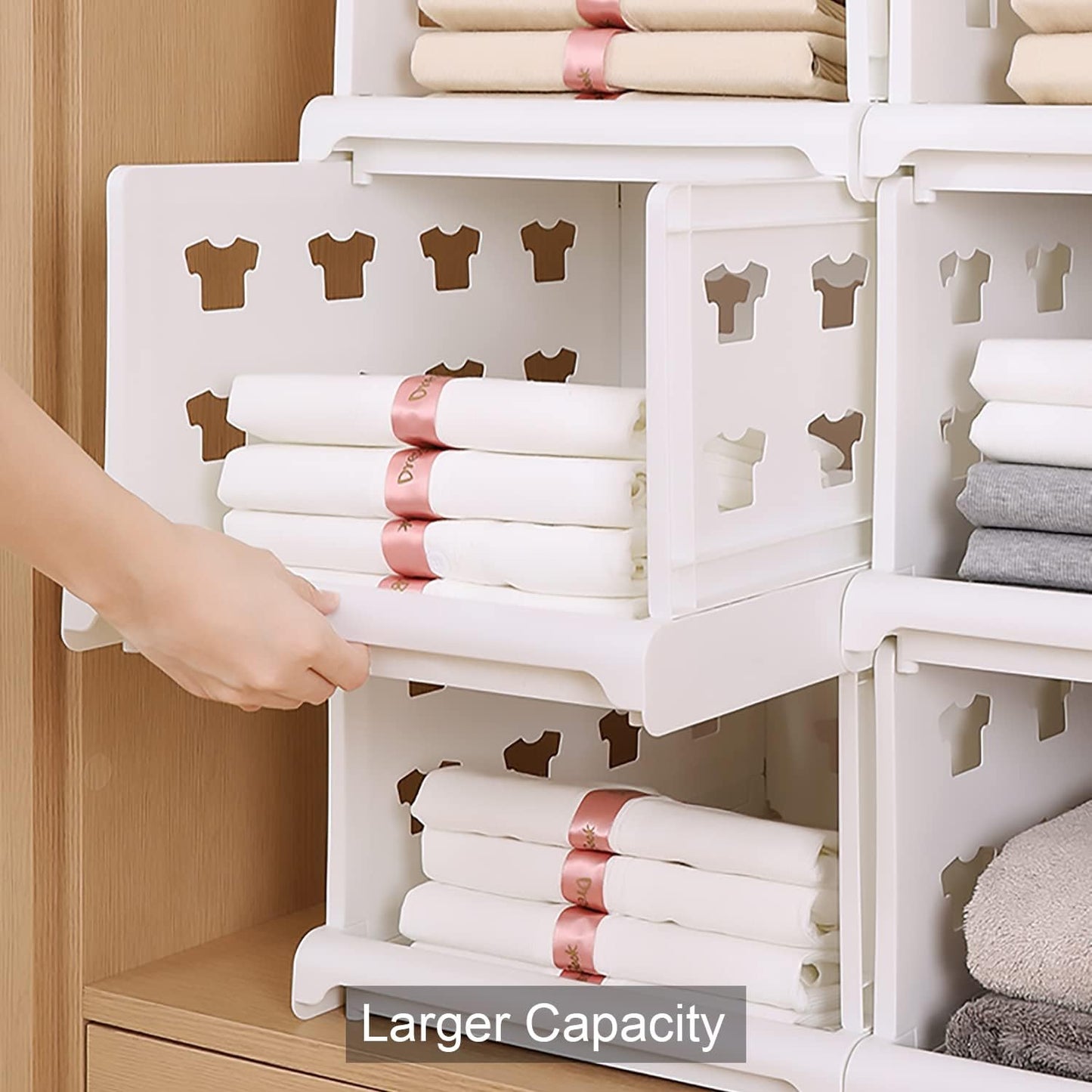 4-Layer Foldable Storage Organizer Cart