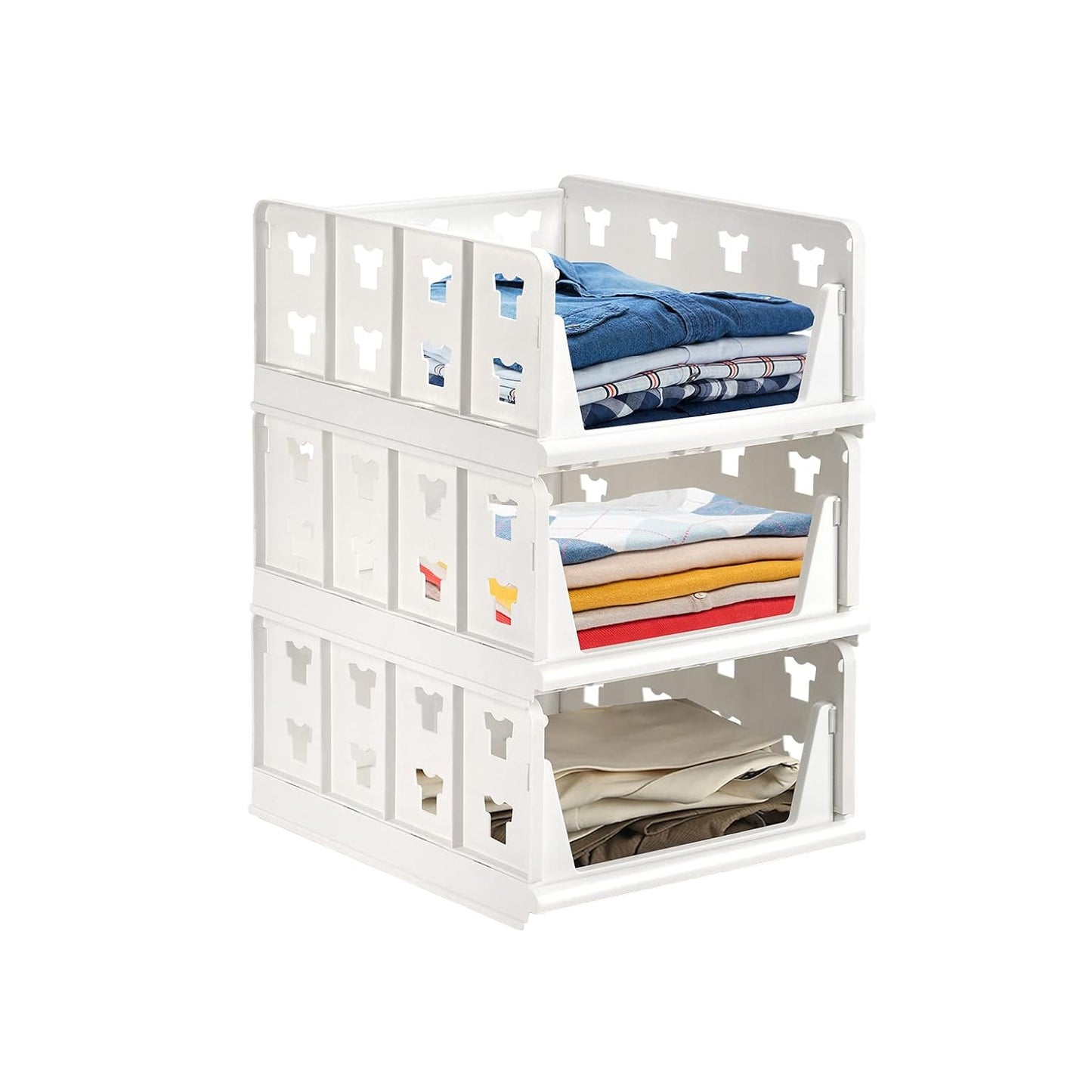 3-Layer Foldable Storage Organizer Cart