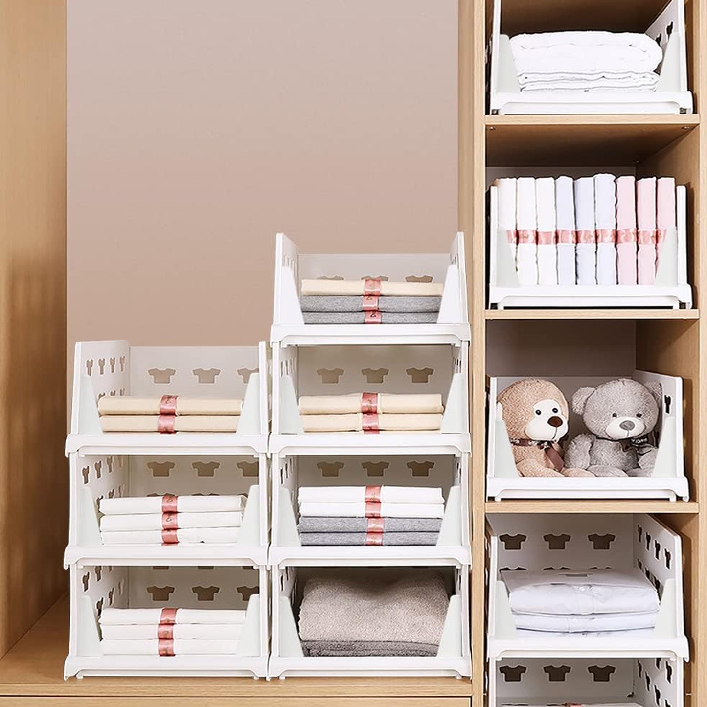 3-Layer Foldable Storage Organizer Cart