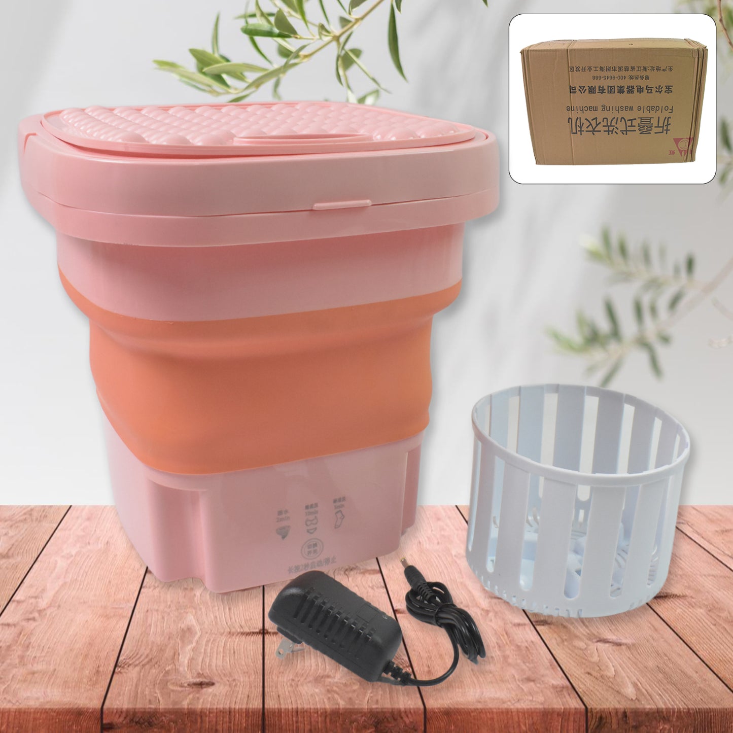 Portable Washing Machine Foldable Washer And Dryer Combo