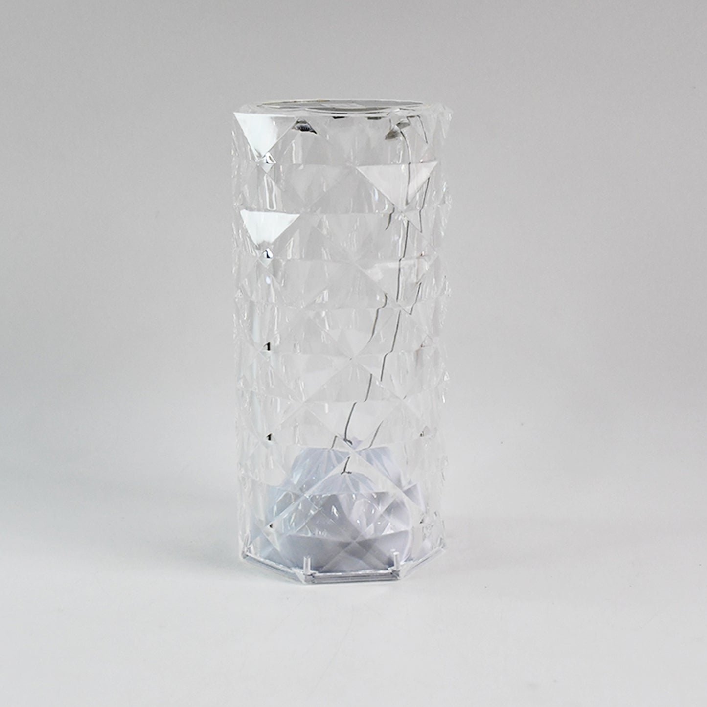 Premium Diamond Cut Crystal Table Lamp