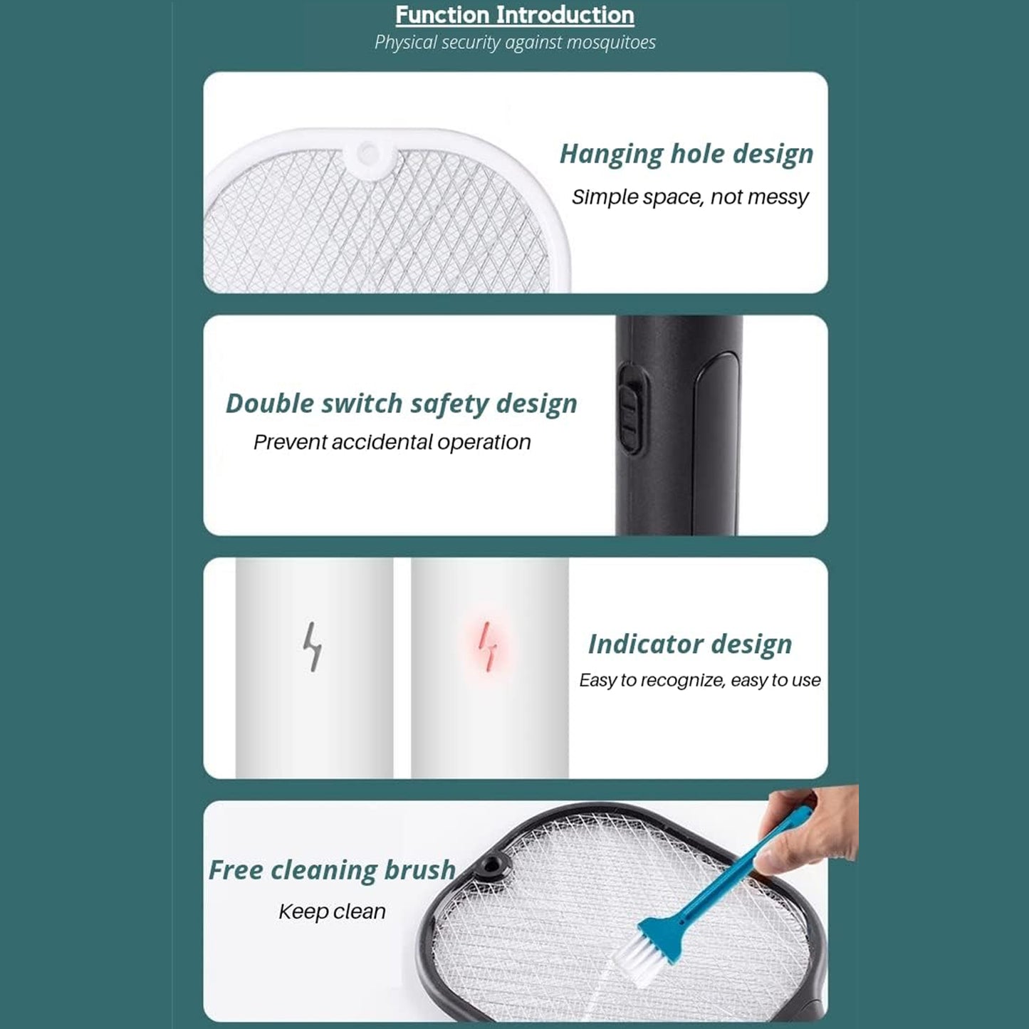 Mosquito Killer Racket Rechargeable