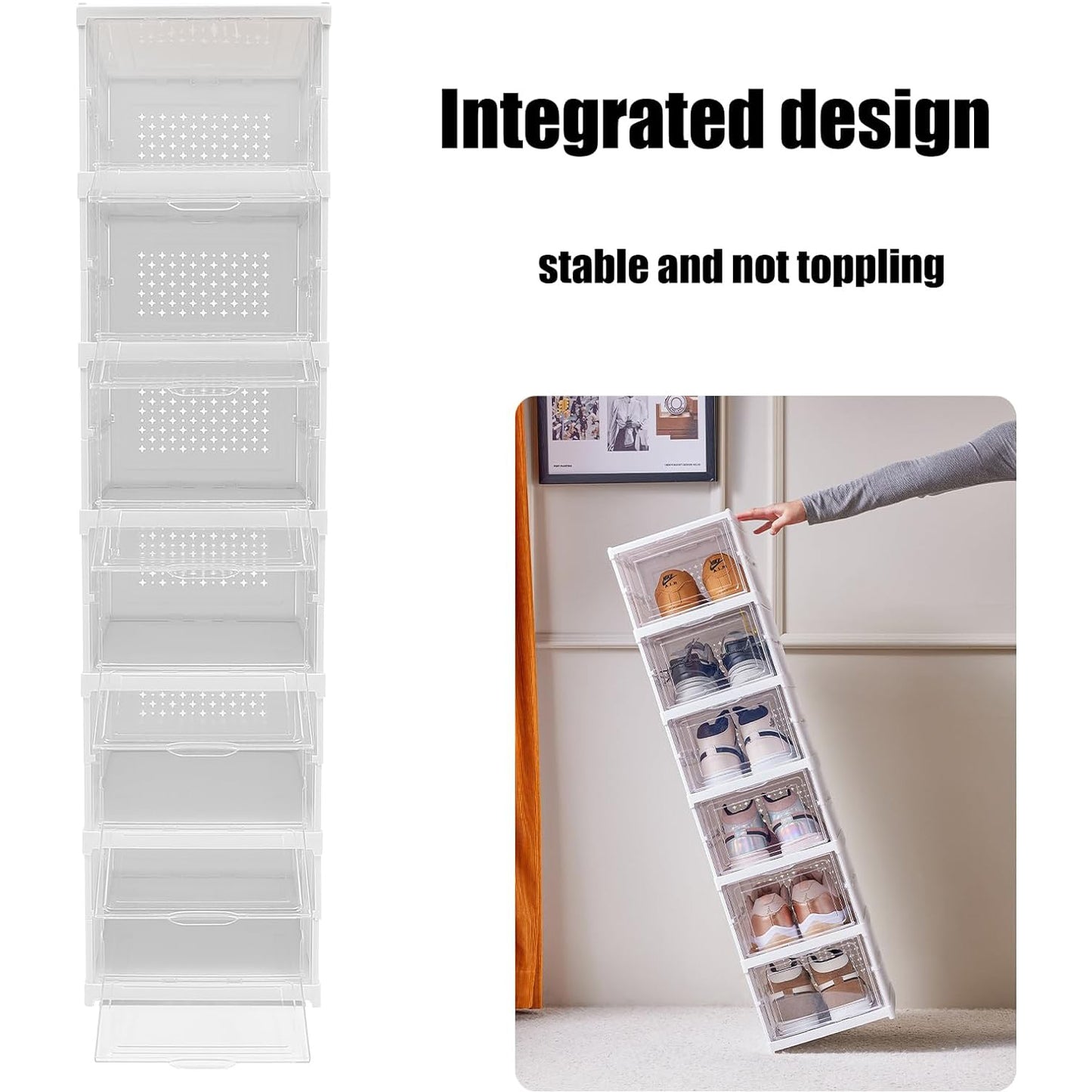 6-Layer Foldable Storage Organizer Cart