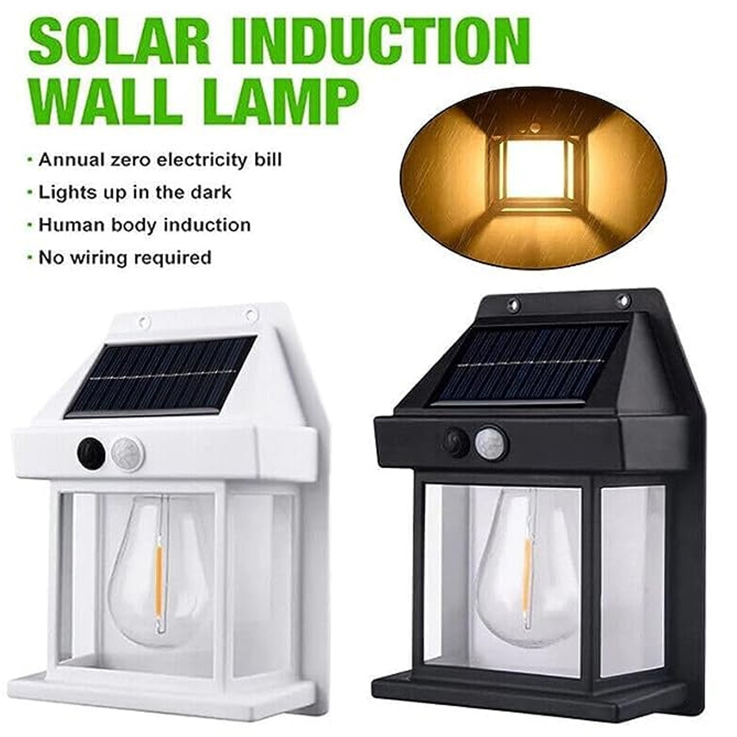 Wireless Solar Wall Lights Lamp
