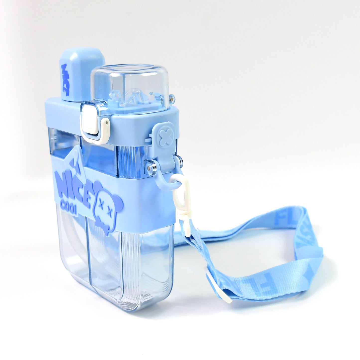 2 in 1 Dual Compartment Water Bottle