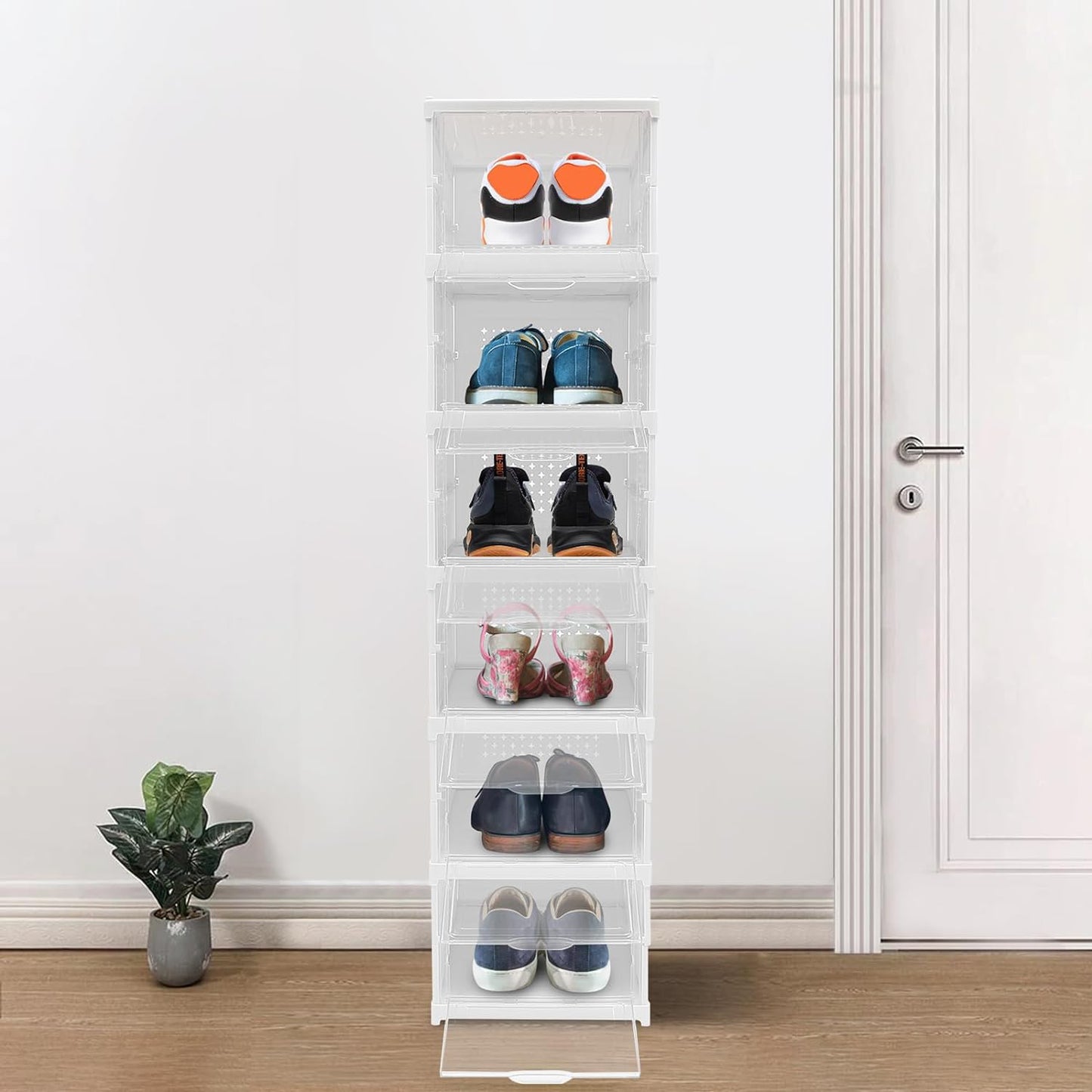 6-Layer Foldable Storage Organizer Cart