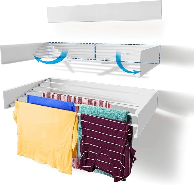 Clothes Stand for Drying - Wall Mounting