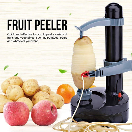 Hands-Free Electric Veg & Fruit Peeler – Quick, Effortless & Stainless Steel!