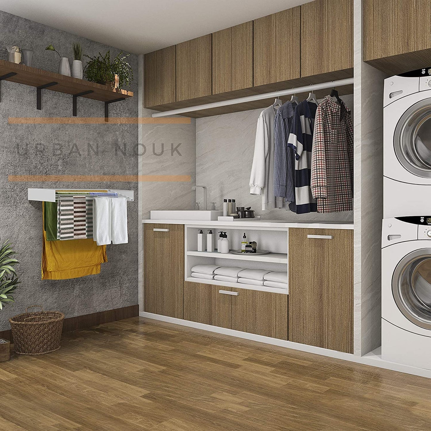 Clothes Stand for Drying - Wall Mounting