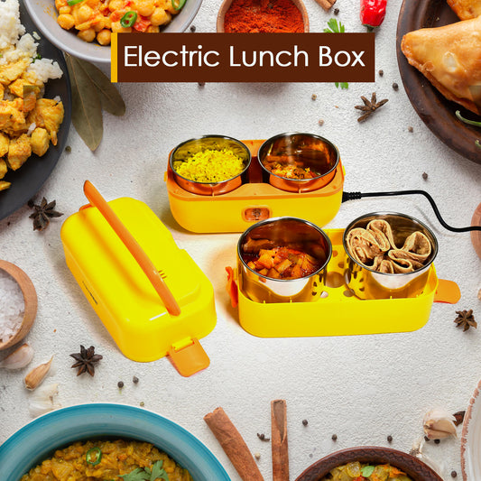 2 Layer Electric Lunch Box For Office