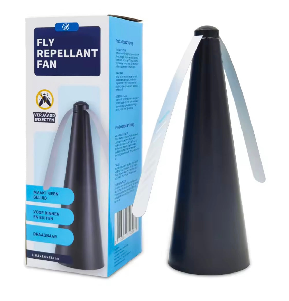 Portable Fly Repellant Table Fan