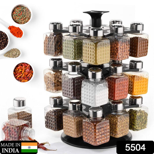All New Square 24 Bottle Design 360 Degree Revolving