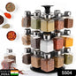 All New Square 24 Bottle Design 360 Degree Revolving