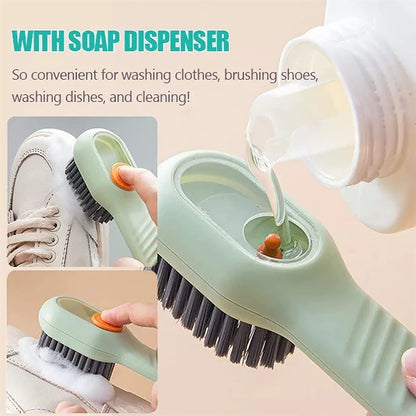 Multifunctional Scrubbing Brush With Liquid