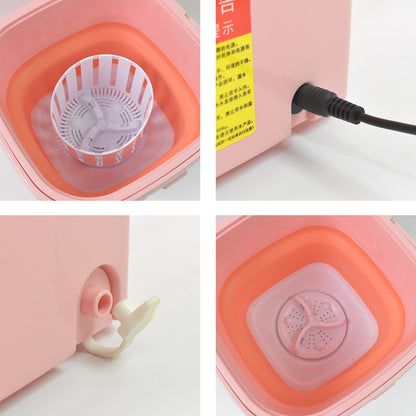 Portable Washing Machine Foldable Washer And Dryer Combo