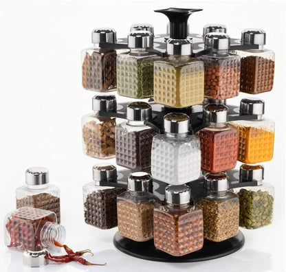 All New Square 24 Bottle Design 360 Degree Revolving