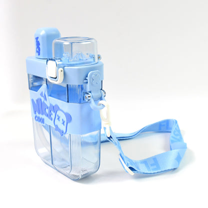 2 in 1 Dual Compartment Water Bottle